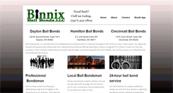 Desktop Screenshot of binnixbailbonds.com